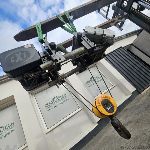 Treuil électrique à câble Konecranes CXT400 5t Konecranes CXT400 5000kg hoist 6m