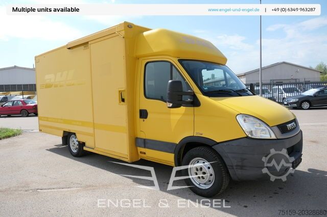 Dobozos furgon iveco Daily 35 S11 C30C AUTOMATIK KAMERA MAXI Regale DURCHGANG