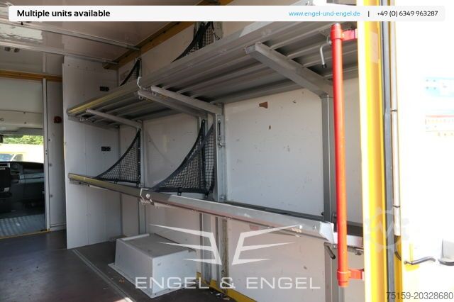 Dobozos furgon iveco Daily 35 S11 C30C AUTOMATIK KAMERA MAXI Regale DURCHGANG