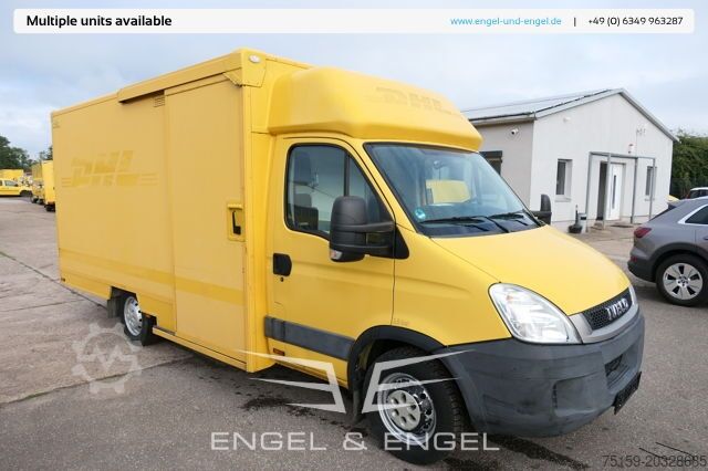 Dobozos furgon iveco Daily 35 S11 C30C AUTOMATIK KAMERA MAXI Regale DURCHGANG