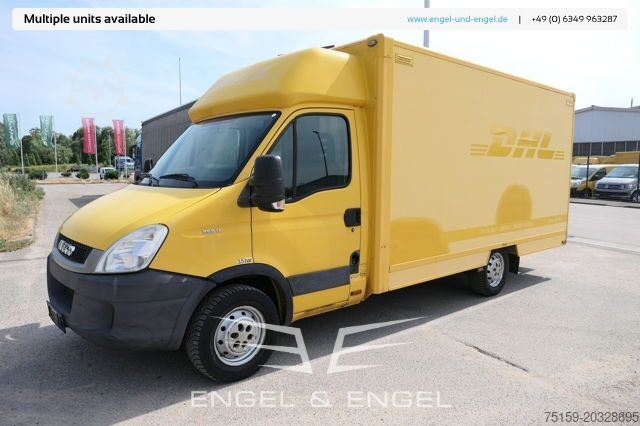 Dobozos furgon iveco Daily 35 S11 C30C AUTOMATIK KAMERA MAXI Regale LUFT DURCHGANG