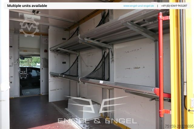 Dobozos furgon iveco Daily 35 S11 C30C AUTOMATIK KAMERA MAXI Regale LUFT DURCHGANG