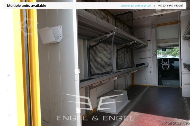 Dobozos furgon iveco Daily 35 S11 C30C AUTOMATIK KAMERA MAXI Regale LUFT DURCHGANG