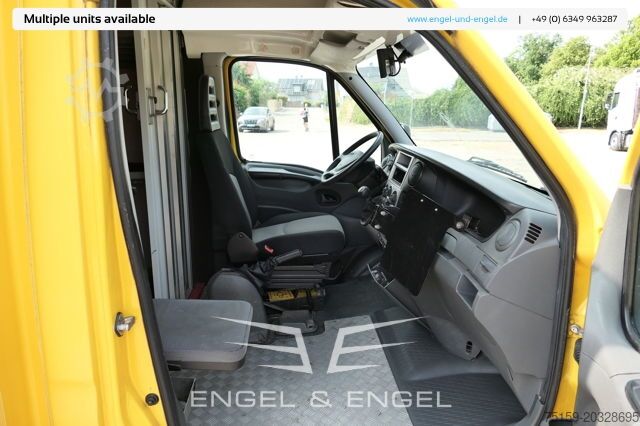Dobozos furgon iveco Daily 35 S11 C30C AUTOMATIK KAMERA MAXI Regale LUFT DURCHGANG