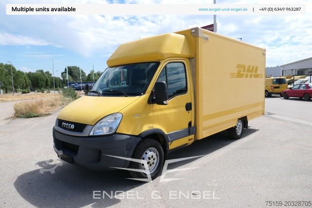 Dobozos furgon iveco Daily 35 S11 C30C AUTOMATIK KAMERA Regale LUFT