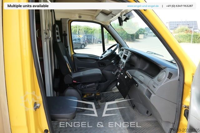 Vrachtwagen met bakwagen iveco Daily 35 S11 C30C AUTOMATIK KAMERA Regale LUFT