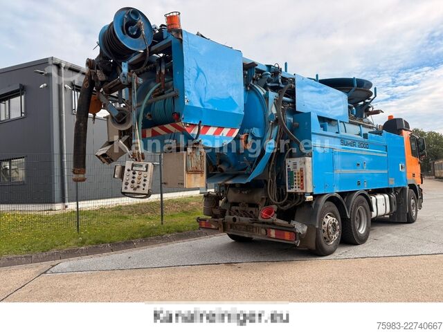Vakuová cisterna MERCEDES-BENZ Actros 2544 L 6x2 Wiedemann enviro tec