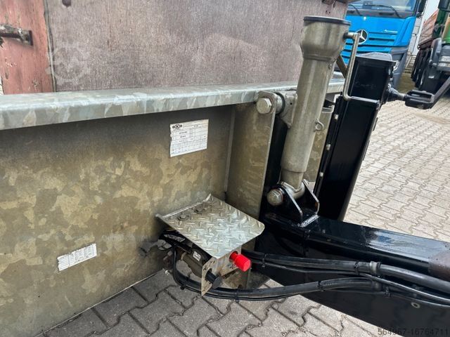 Ρυμουλκούμενο χαμηλού φορτίου Demmler TT119 Tiefladeranhänger mit Rampen Fräse