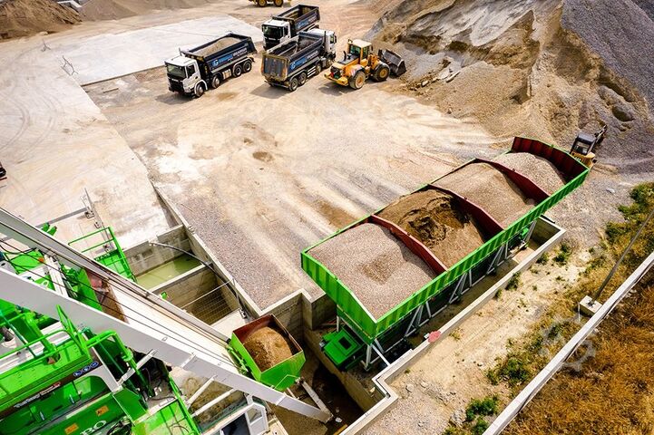 Wytwórnia betonu / betonownia FABO Concrete Batching Plant 110 m3 Compact Concrete Batching Plant