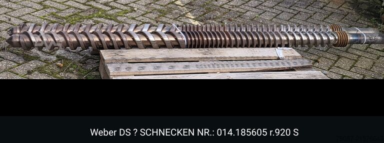 Διπλές κοχλίες για WEBER DS105.17D Ext HANS WEBER DS105.17D
