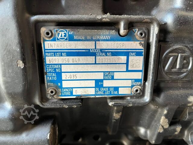 Transmissie DAF Intarder 3 Ecosplit 2.035