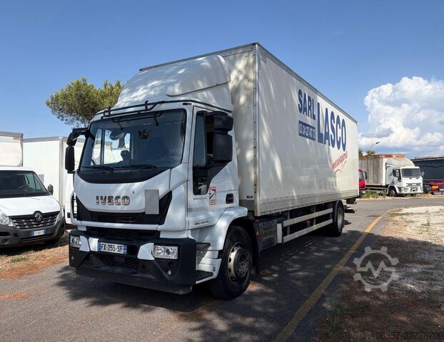 Φορτηγό κουτί (κουρμπαριστό) IVECO EuroCargo 190EL32/P E6 Klima Koffer LBW 2200kg
