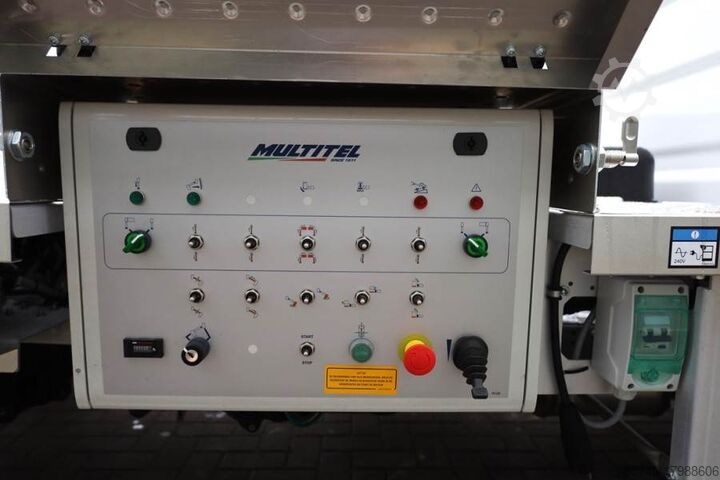 Teherautóra szerelt platform Multitel MTE270 Valid inspection, *Guarantee! Driving Licen