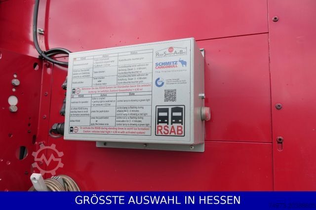 Open oplegger met zeil SCHMITZ CARGOBULL Mega Power Curtain RSAB Liftachse ¤279.-mtl.