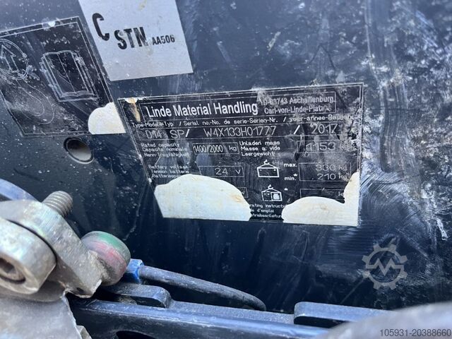 Ανυψωτικό περονοφόρο όχημα Linde D14SP