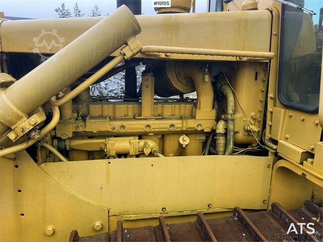 Egaliseermachine Caterpillar D5B Dozer w/ Gravel Paver