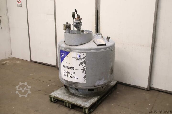 Tank-anlæg Rietberg Tankinhalt 600 l  DIN 6623/2/A