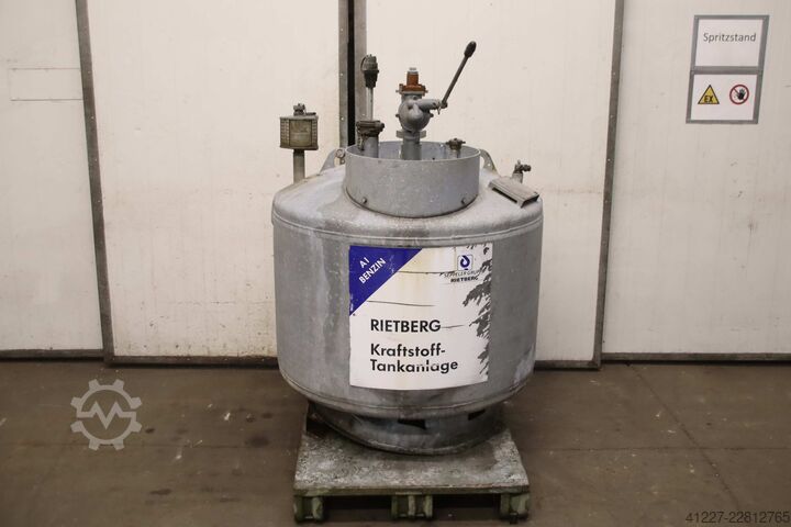 Tank-anlæg Rietberg Tankinhalt 600 l  DIN 6623/2/A