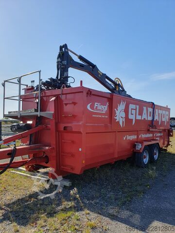 Pótkocsi Fliegl GLADIATOR - Löschcontainer Feuerwehr