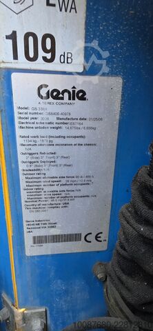 Platformă foarfecă Genie GS-3384 RT