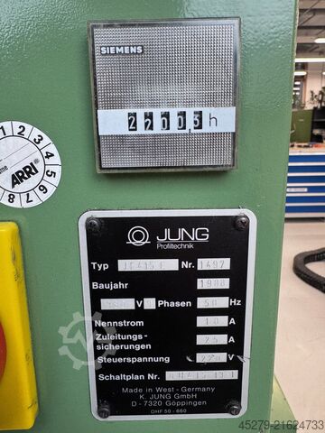 Planslibemaskine Jung JF 415E