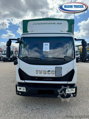 Autocarro con pianale e telone Iveco Eurocargo 80-220P