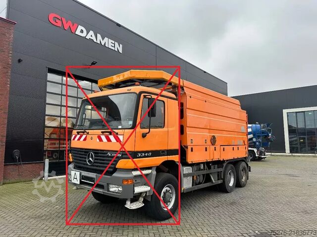 Suction vehicle Mercedes-Benz Opbouw , Nur aufbau , only superstructure