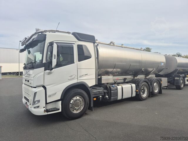 Tankbil Volvo FM 500 6x2  ISOLIERTER Tankaufbau - TIGER Anlage
