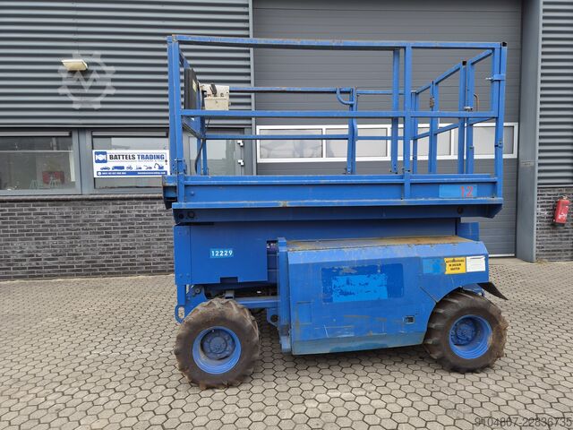 Sakse lift Genie GS3268RT, 4x4, 12m Workingheight, Kubota