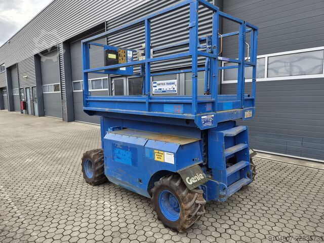 Sakse lift Genie GS3268RT, 4x4, 12m Workingheight, Kubota