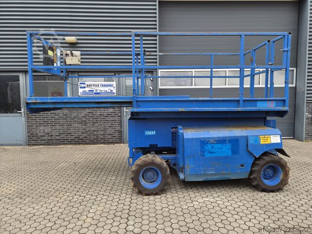 Sakse lift Genie GS3268RT, 4x4, 12m Workingheight, Kubota