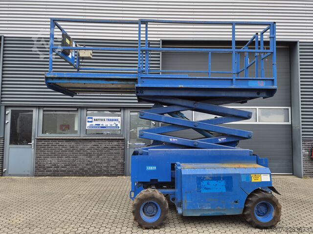 Sakse lift Genie GS3268RT, 4x4, 12m Workingheight, Kubota