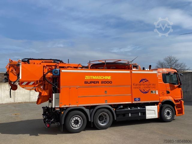 Vacuümtankwagen MAN TGS 28.470 6x2 Wiedemann Super 2000, Recycler