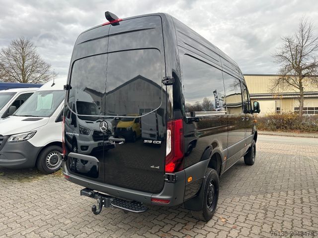 Yüksek tavanlı panelvan MERCEDES-BENZ Sprinter 319 CDI 4x4 PRO Automatik LED L2H2 AHK