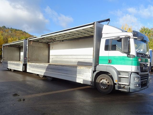 Içecek kamyonu MAN 26.460 TGS*kpl Zug Schwenkwand*2x LBW*NLA*38 Pal