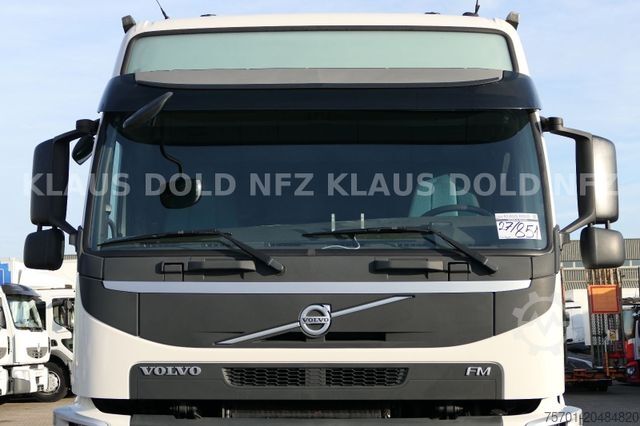 Tenteli düz yataklı kamyon VOLVO FM 370 PP Lift-/Lenkachse Bordwände LBW Euro 6