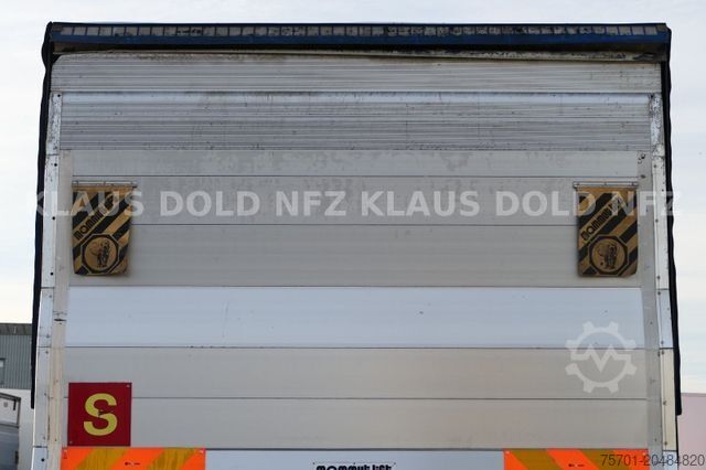 Tenteli düz yataklı kamyon VOLVO FM 370 PP Lift-/Lenkachse Bordwände LBW Euro 6