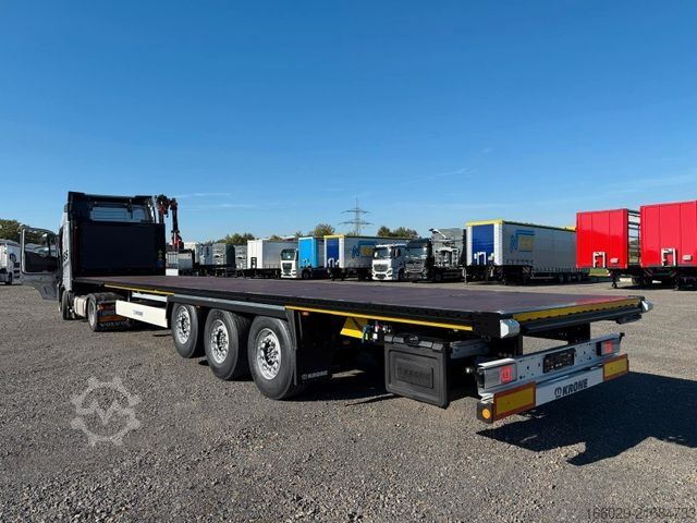 Naczepa z podestem roboczym KRONE Plattform-Auflieger  mit Steckrungen - sofort v.