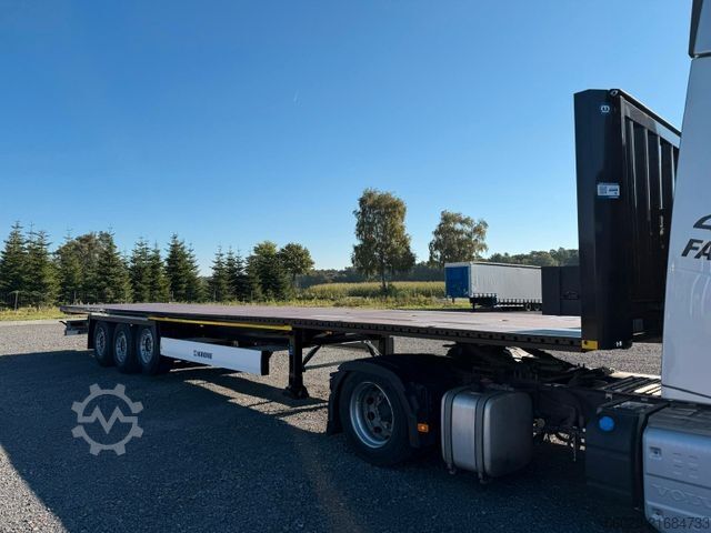 Naczepa z podestem roboczym KRONE Plattform-Auflieger  mit Steckrungen - sofort v.