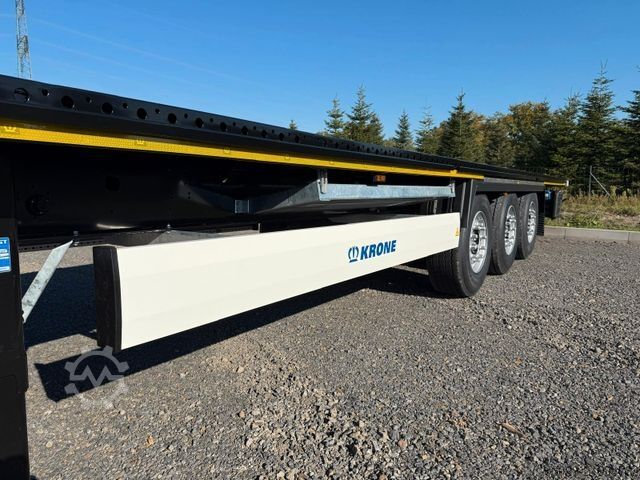 Naczepa z podestem roboczym KRONE Plattform-Auflieger  mit Steckrungen - sofort v.