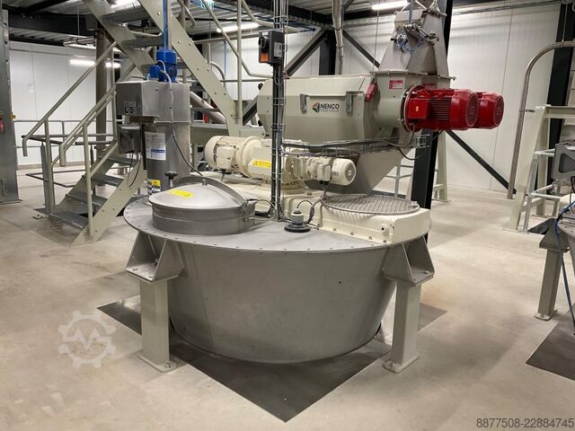 Linia do mieszania, przesiewania i transportu Hosokawa Micron 20-MFC-43