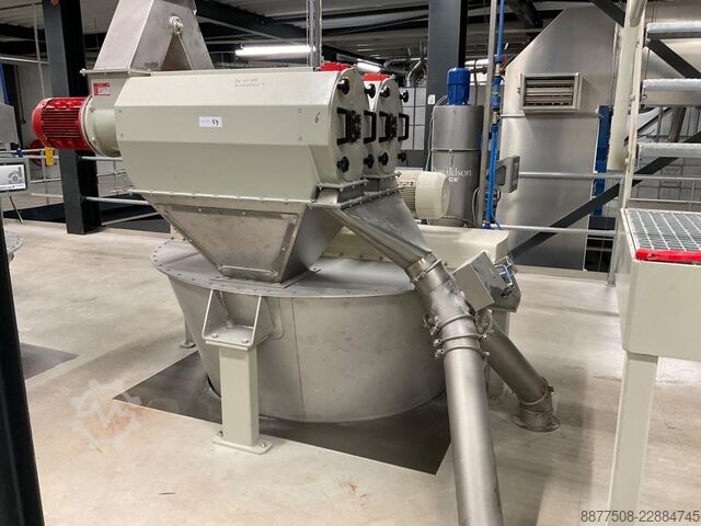 Linia do mieszania, przesiewania i transportu Hosokawa Micron 20-MFC-43