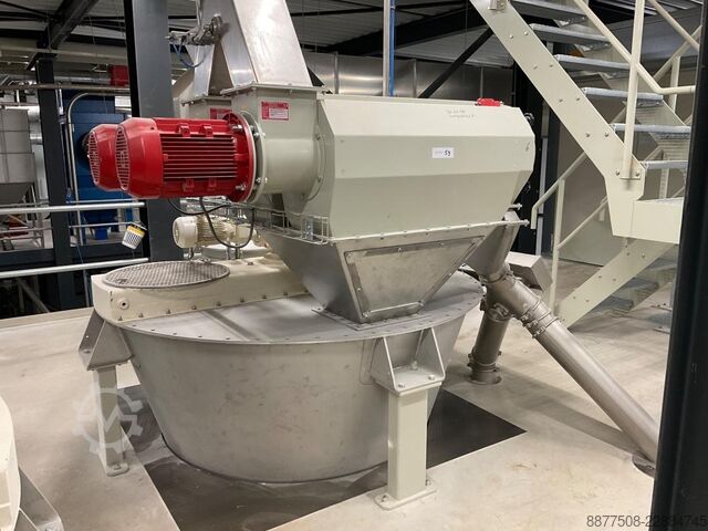Linia do mieszania, przesiewania i transportu Hosokawa Micron 20-MFC-43