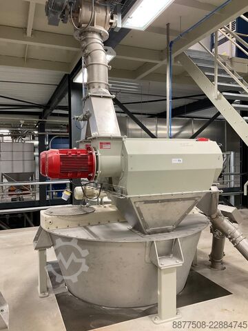 Linia do mieszania, przesiewania i transportu Hosokawa Micron 20-MFC-43