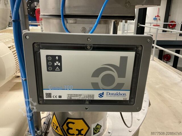 Linia do mieszania, przesiewania i transportu Hosokawa Micron 20-MFC-43