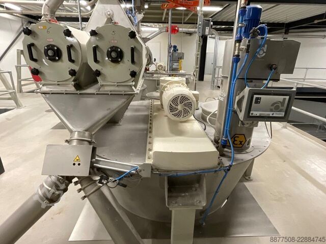 Linia do mieszania, przesiewania i transportu Hosokawa Micron 20-MFC-43