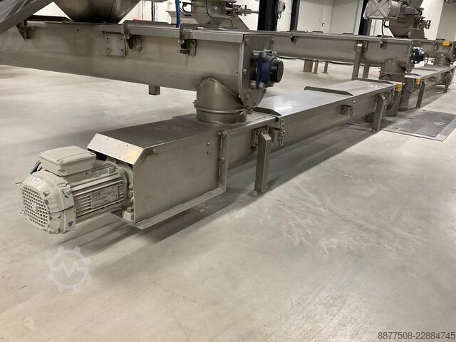 Linia do mieszania, przesiewania i transportu Hosokawa Micron 20-MFC-43