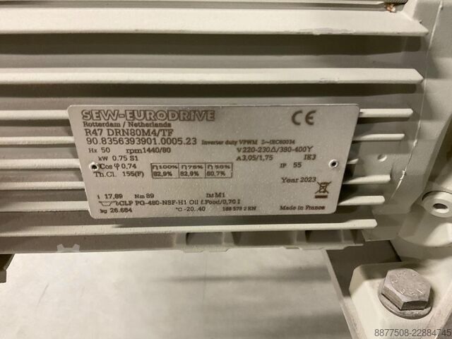 Linia do mieszania, przesiewania i transportu Hosokawa Micron 20-MFC-43