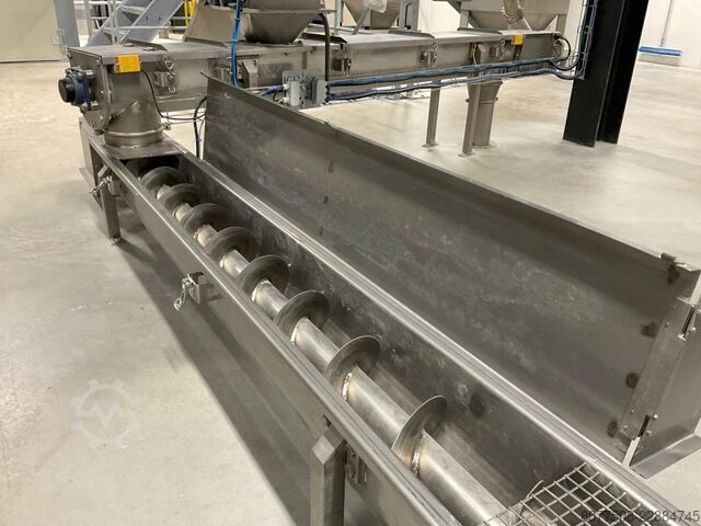 Linia do mieszania, przesiewania i transportu Hosokawa Micron 20-MFC-43