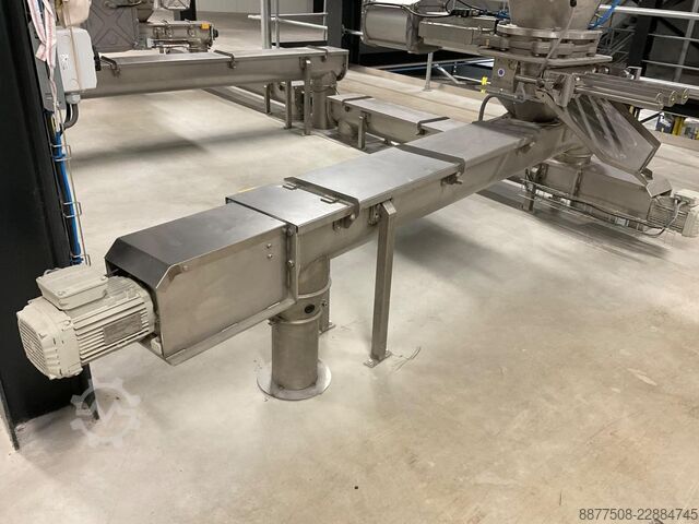 Linia do mieszania, przesiewania i transportu Hosokawa Micron 20-MFC-43